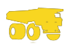 Yellow Truck Icon