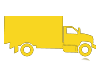 Yellow Truck Icon